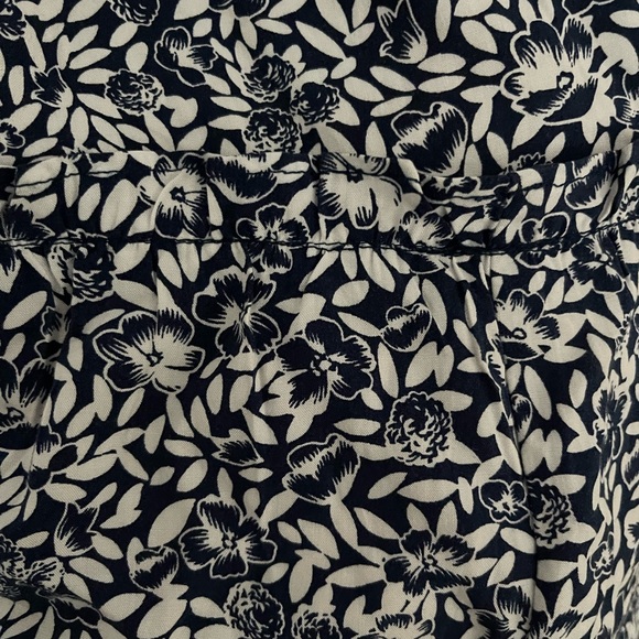 J.Crew Factory V-neck ruffle tiered dress - Picture 7 of 8